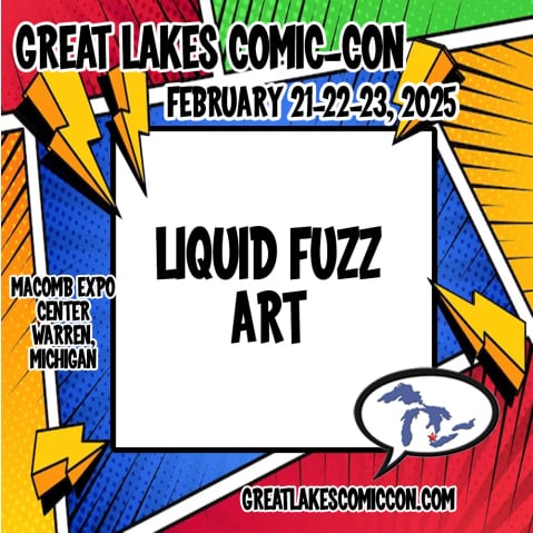Liquid Fuzz Art